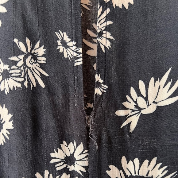 Mango blue floral mini dress - Picture 6 of 7